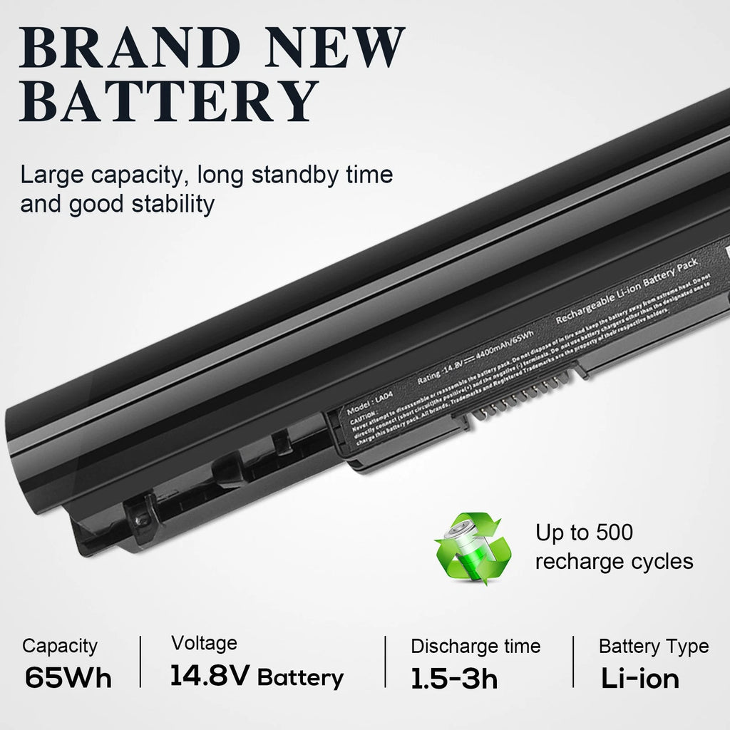 LA04 LA03 Spare Battery For HP 776622-001 728460-001 752237-001 15-1272wm 4400mA