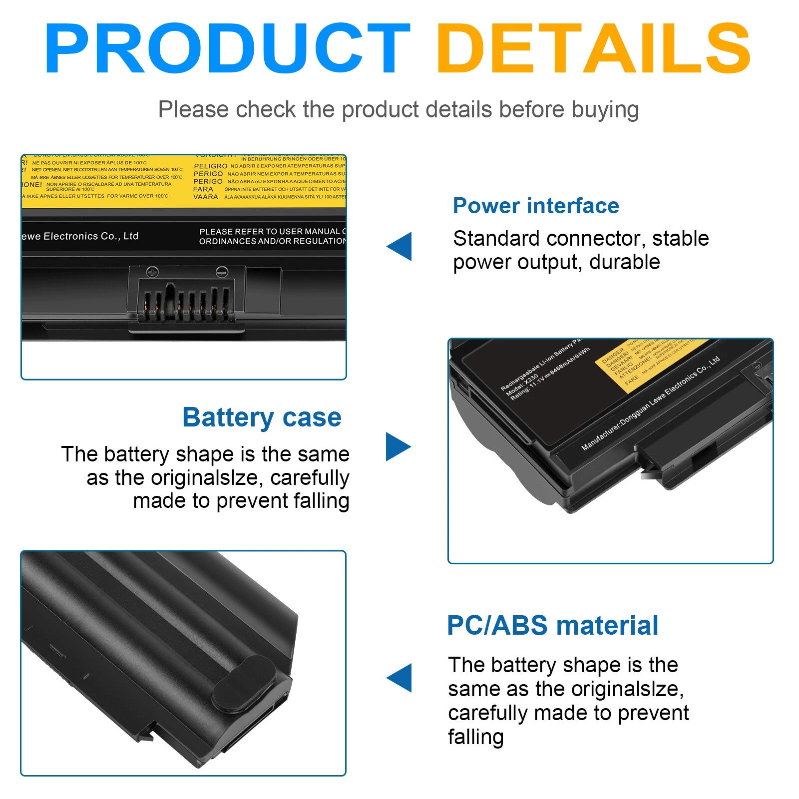 44++ X230 Battery X220 X220i For Lenovo-ThinkPad 0A36281 45N1027 45N1029 0A36307
