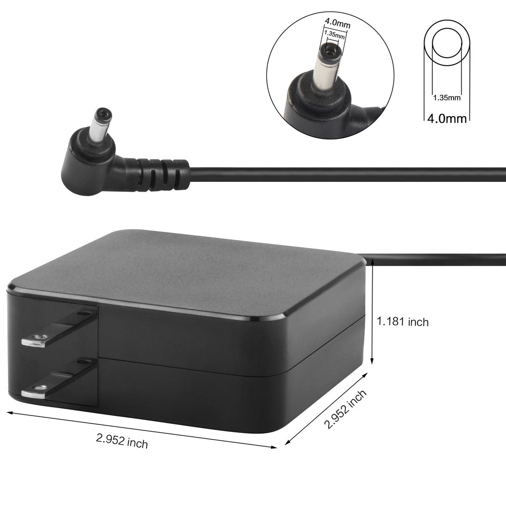 45W 65W Laptop Charger For Asus Vivobook Flip 17 15 14 Series X512 X512D X512DA