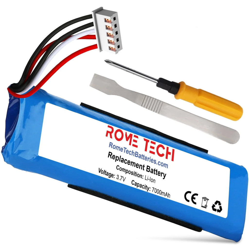 Battery for JBL Charge 3 3.7V 7000mAh with Spudger & Screwdriver Included