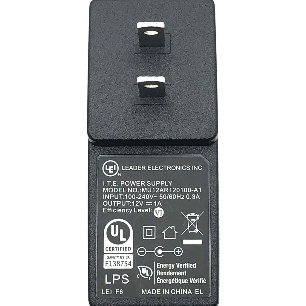 NEW Genuine LEI AC Power Adapter MU12AR120100-A1 12V 1A Charger MU12-G120100-A1
