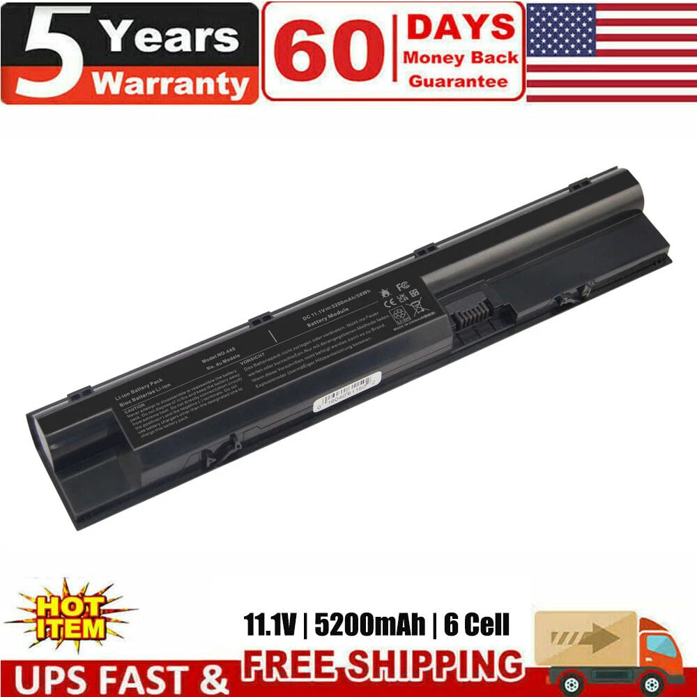 Battery For HP ProBook 440-G0 440-G1 445-G0 445-G1 450-G0 707617-421 708457-001