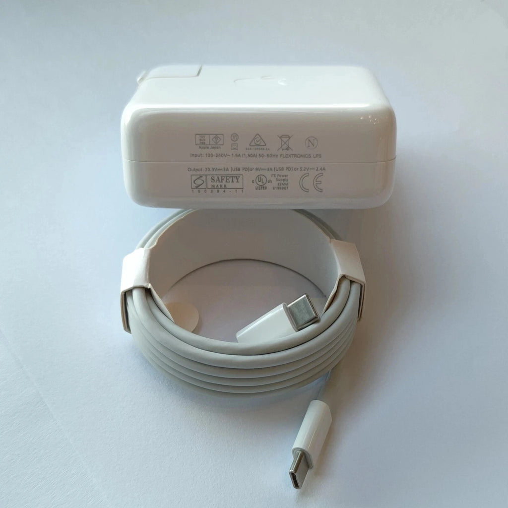 OEM 61W USB C Type C Adapter Charger for Apple MacBook PRO 13" A1718 + Cable NEW