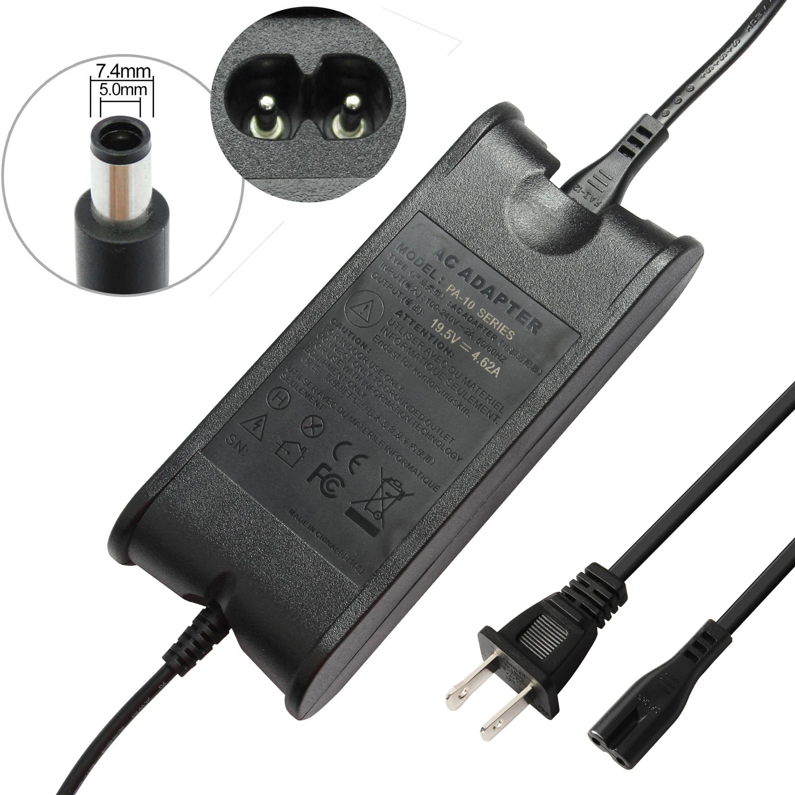 90W AC Adapter Power Charger Laptop For Dell Inspiron 15 3542 5547 3537 7537