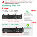 BATTERY CC03XL FOR HP ELITEBOOK 830 835 840 845 G7G8 L78555-005 53Wh/56Wh 11.55V