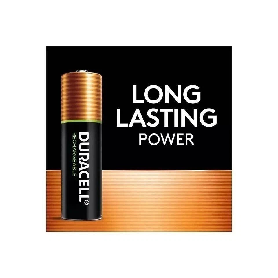 Duracell Rechargeable NiMH Batteries with Duralock Power Preserve Technology AA