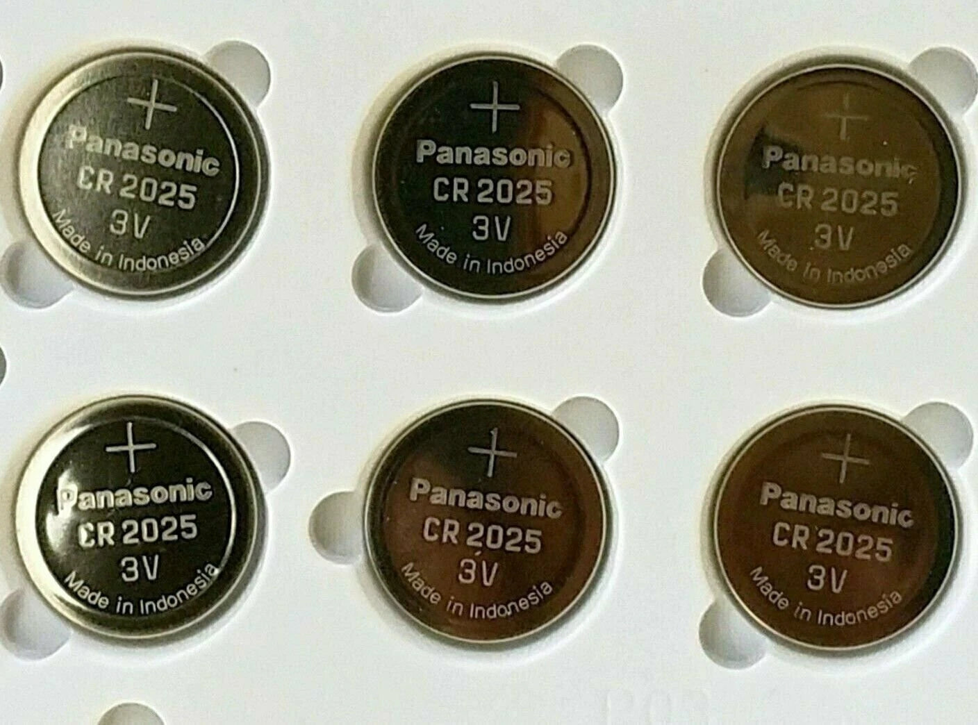 4 NEW PANASONIC CR2025 ECR 2025 Batteries 3V Exp.2025
