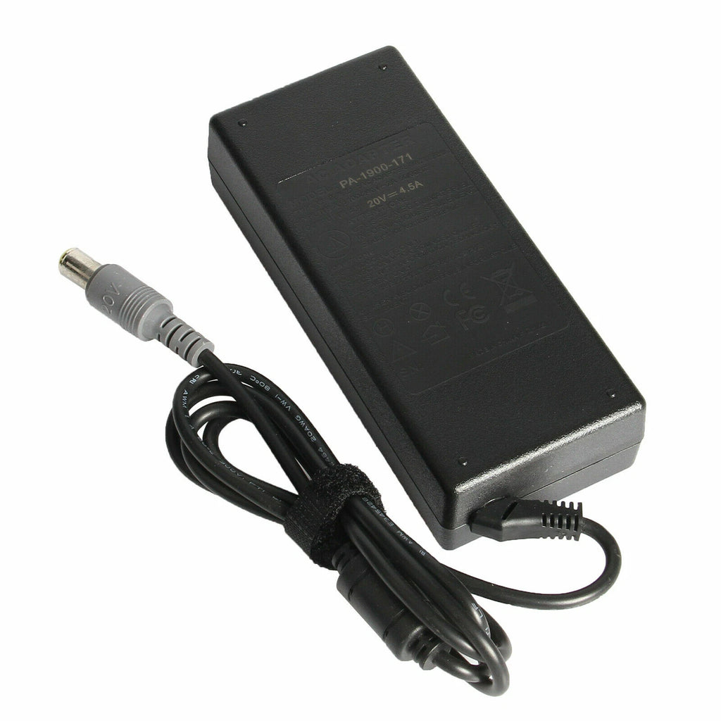 90W 20V 4.5A AC Laptop Adapter For IBM Lenovo ThinkPad Charger Power Supply Cord