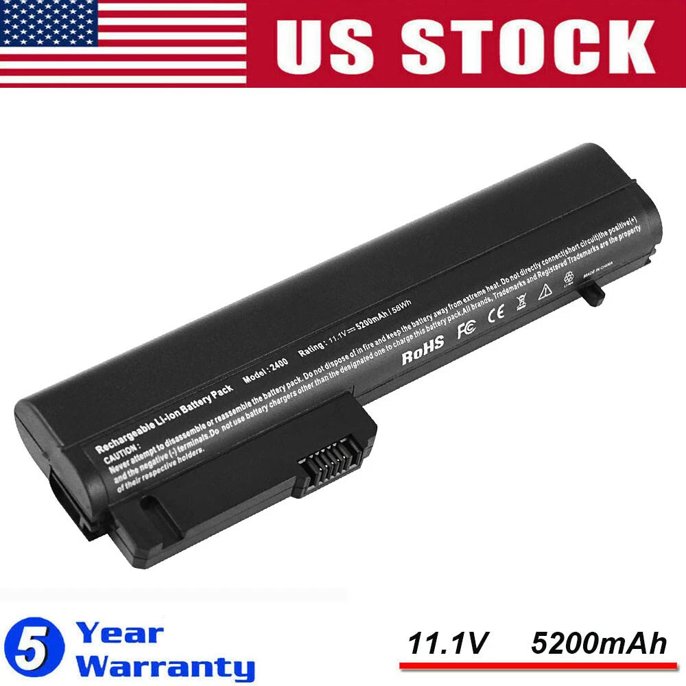 Laptop Battery for HP EliteBook 2530p 2540p NC2400 2533t HSTNN-FB22 EH767AA