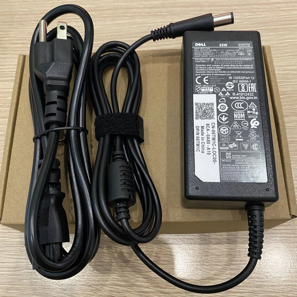 Genuine 65W Dell PA-12 AC Adapter Charger 928G4 06TM1C LA65NS2-01 7.4*5.0mm NEW