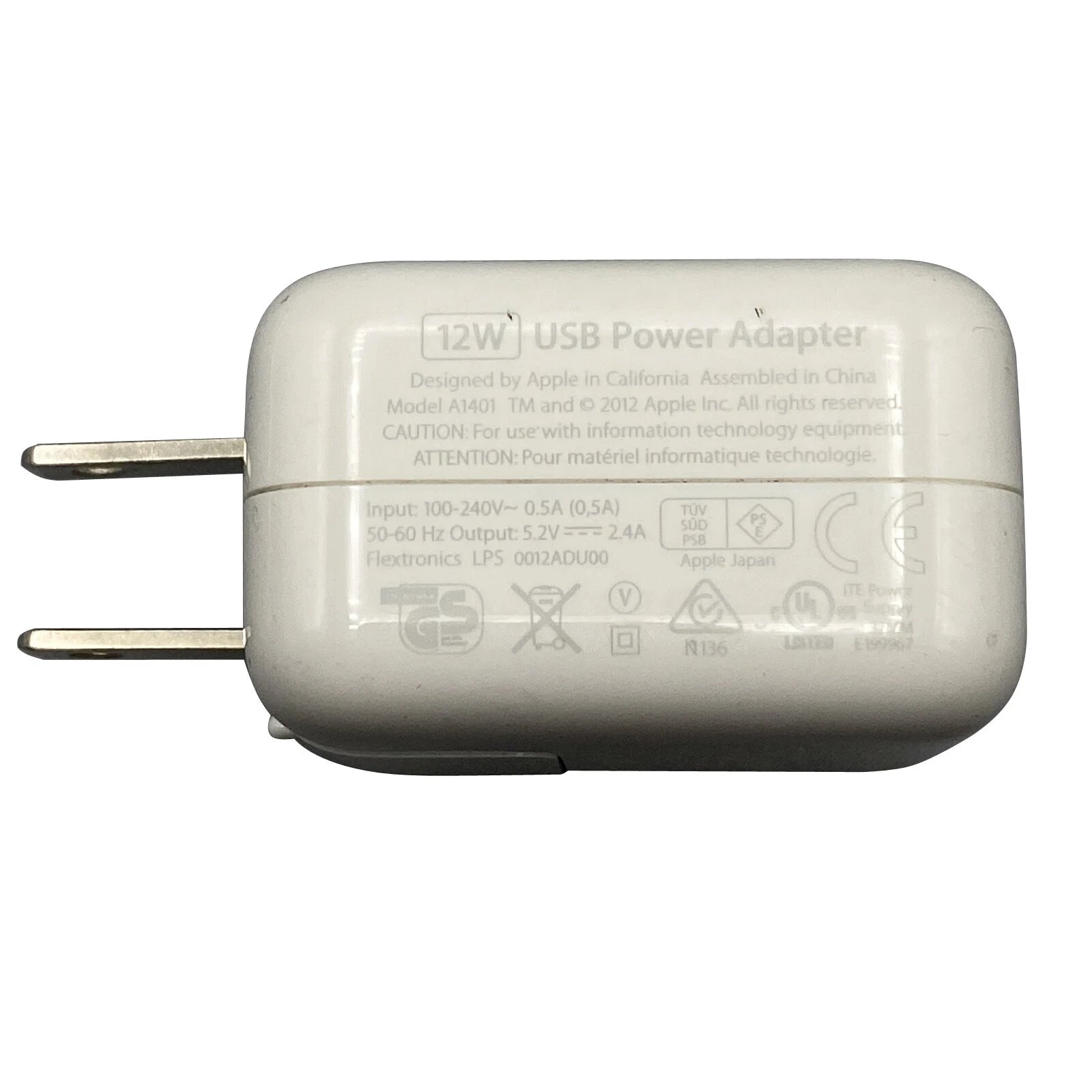 Brand NEW Genuine Apple 12W AC Adapter For iPad Pro 9.7-inch 10.5-inch 12.9"