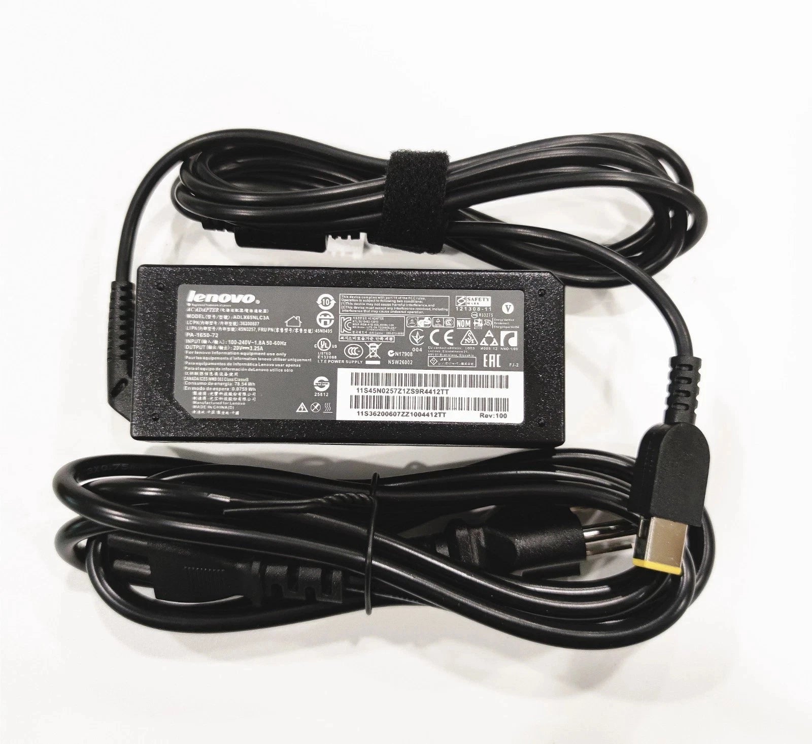 OEM 65W ThinkPad AC Power Adapter Laptop Charger Slim USB Tip 20V 3.25A NEW
