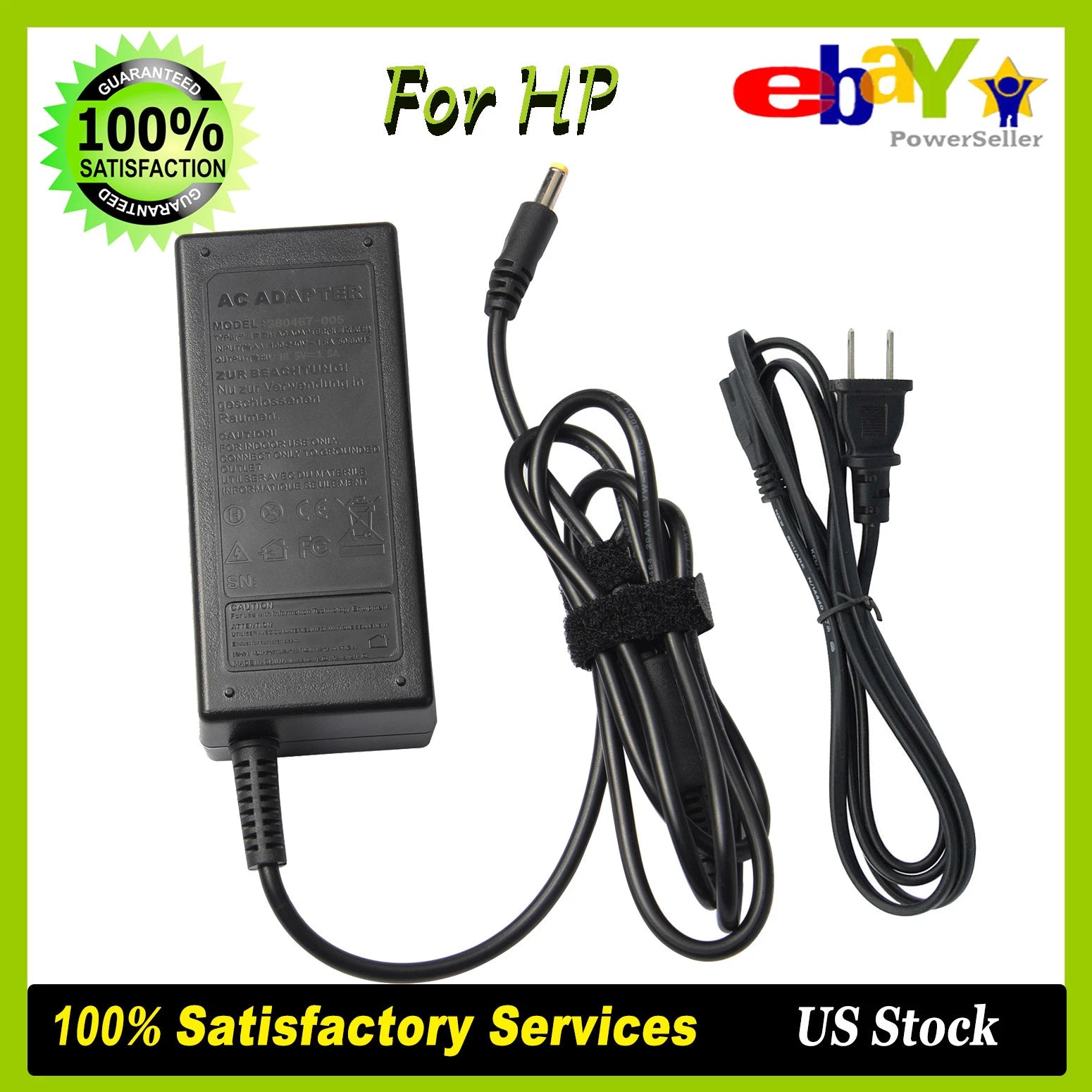 18.5V 3.5A 65W Adapter Charger For HP Pavilion DV6700 DV6000 DV5000 Laptop Power