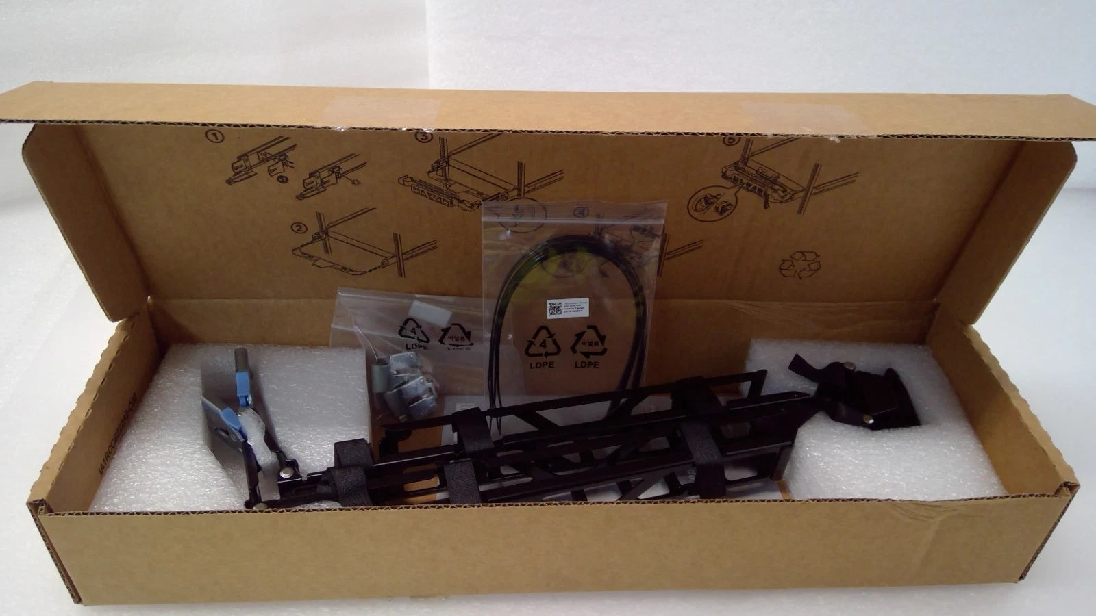 NEW Dell 1U Cable Management Arm PowerEdge R630 R640 R650 MHK8R 0MHK8R FULL KIT