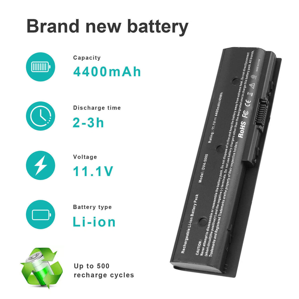 MO06 MO09 Laptop Battery for HP DV4-5000 DV6 DV7 DV7t-7000 Notebook 671731-001