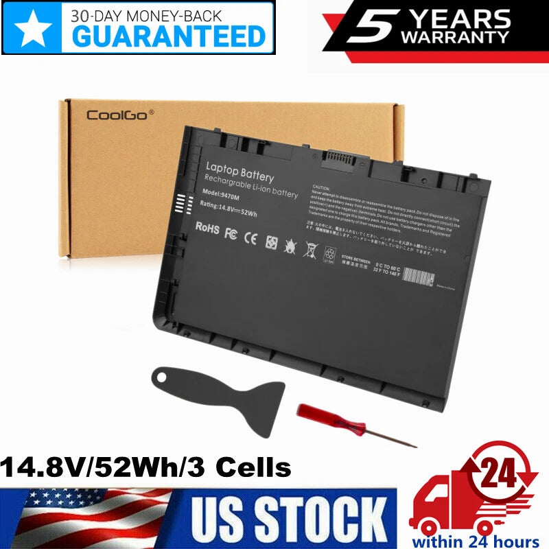 BT04XL Battery For HP EliteBook Folio 9470M 9480M HSTNN-DB3Z 687945-001 Laptop