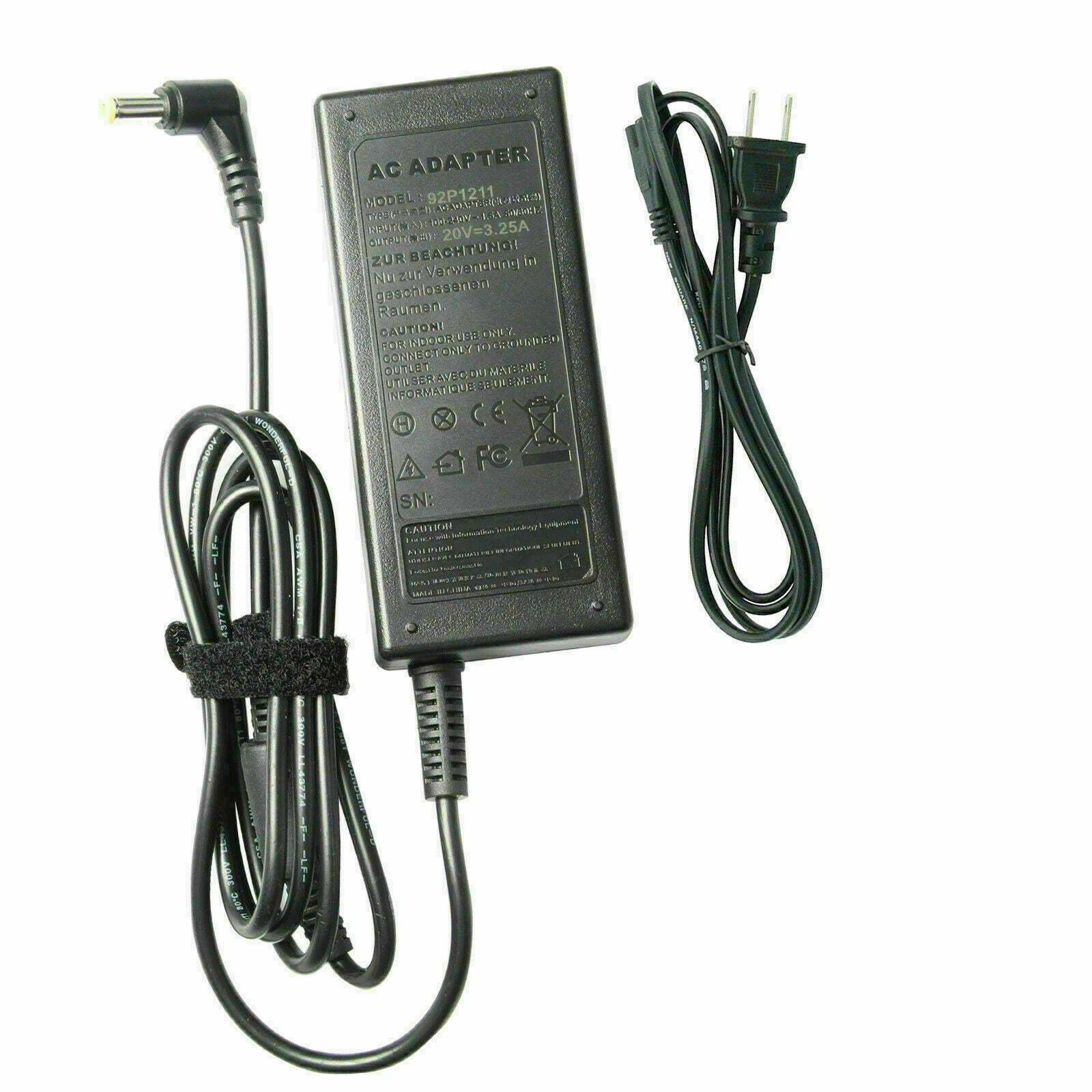 65W 20V AC Adapter Charger For Lenovo ideapad Y510P Z570 G570 P500 G580 V570