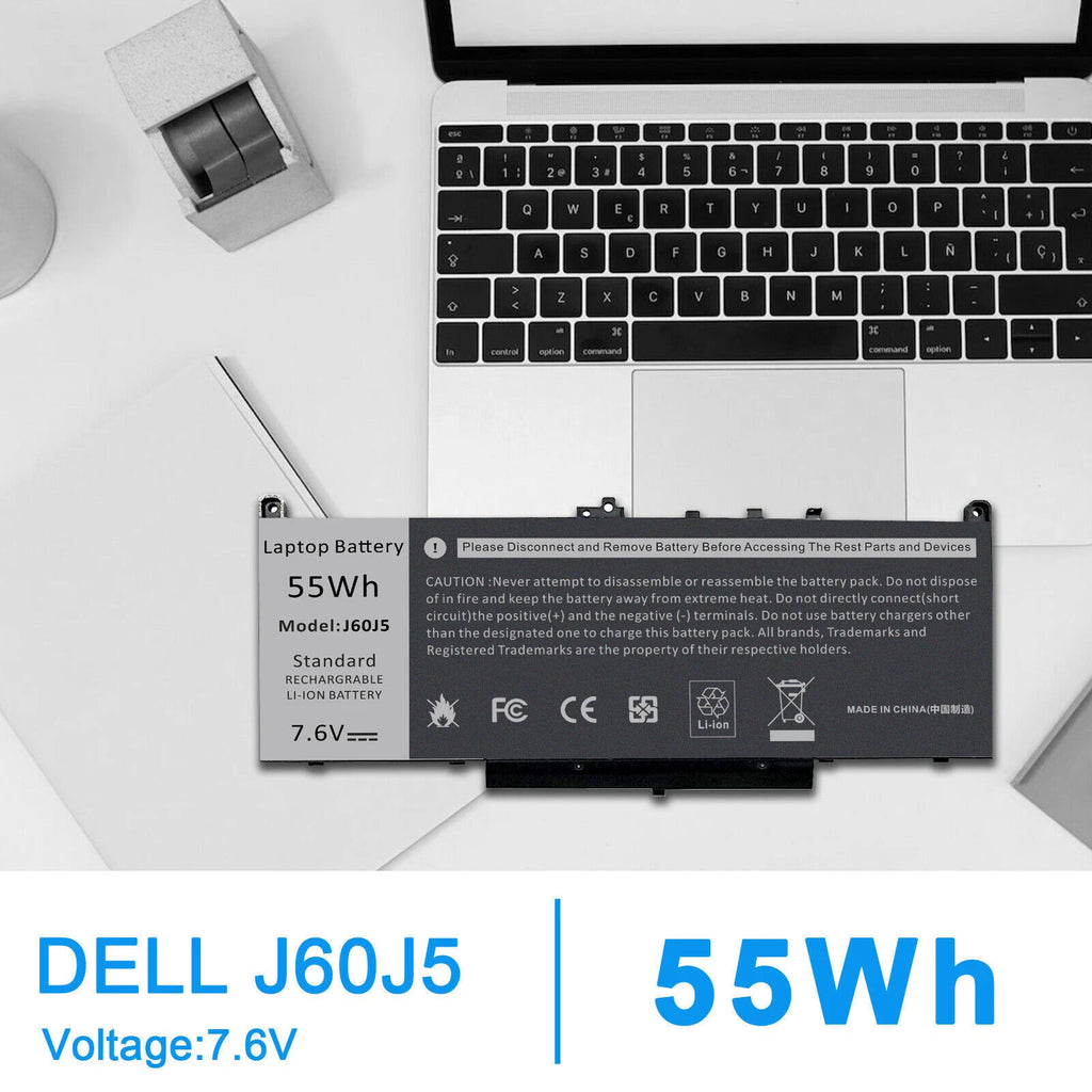 J60J5 Battery For Dell Latitude E7270 E7470 Series Laptop R1V85 451-BBSX 451 US