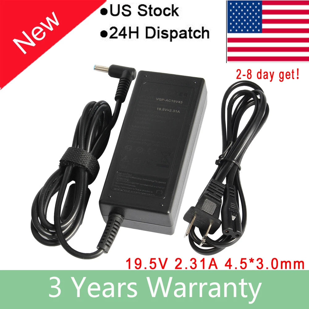 Adapter Charger for HP Elitebook 840 G3 G4, 725 G3 745 G3 Chromebook 14 11 G3 G4