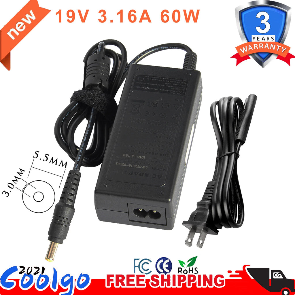 AC Adapter Charger Cord For Samsung NP300E4C NP300E5A NP300E5AI NP300E5C Laptop