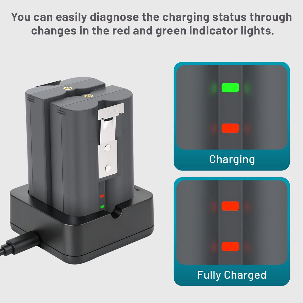 V4 Battery DualCharging Station for Ring Video Doorbell 2/3+/4 & Spotlight Cam