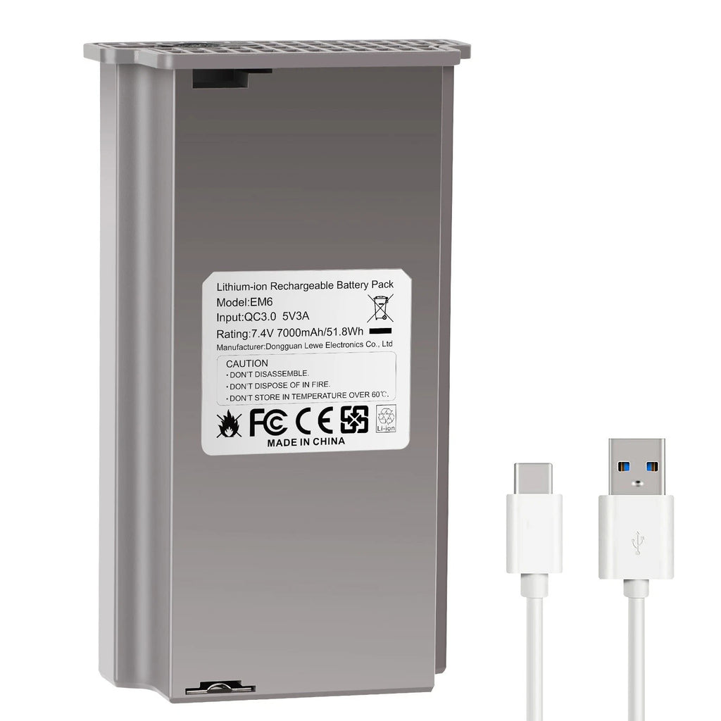 7000mAh Battery For Tac-tacam Reveal X XB SK PRO 2.0 3.0 LTE Cellular Trail