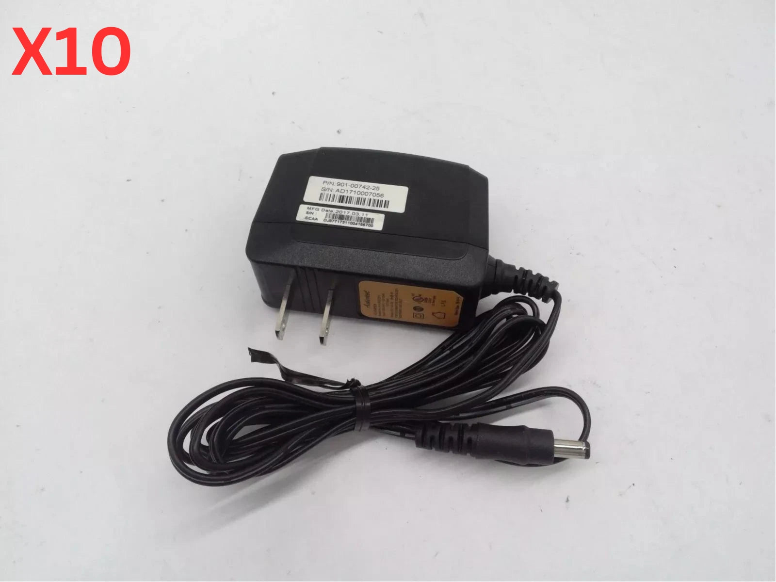 NEW Actiontec Lot of 10 12V 2A Wall Charger Ac Adapter WA-24Q12FU Power Supply