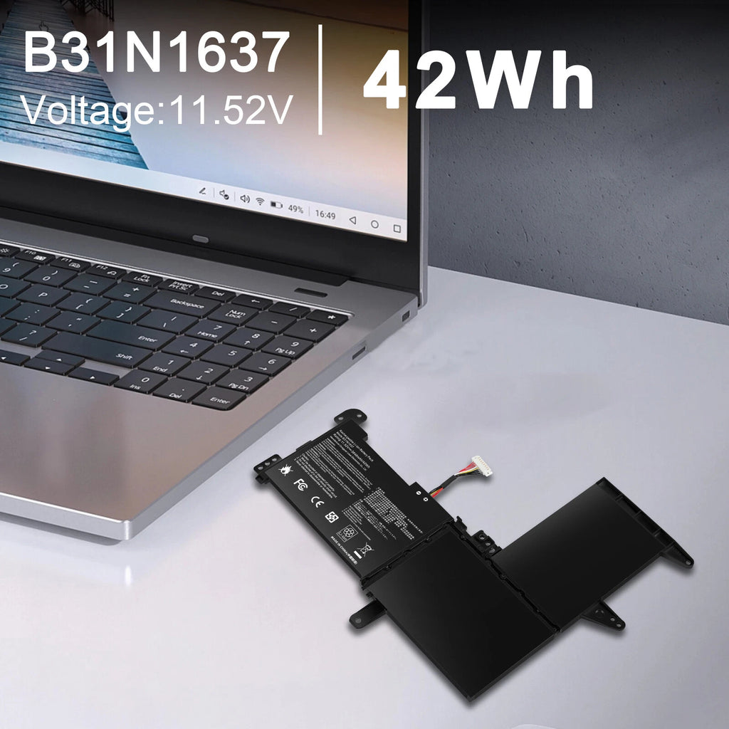 B31N1637 C31N1637 Battery for ASUS VivoBook X510 X510U S15 S510U F510 F510U 42Wh