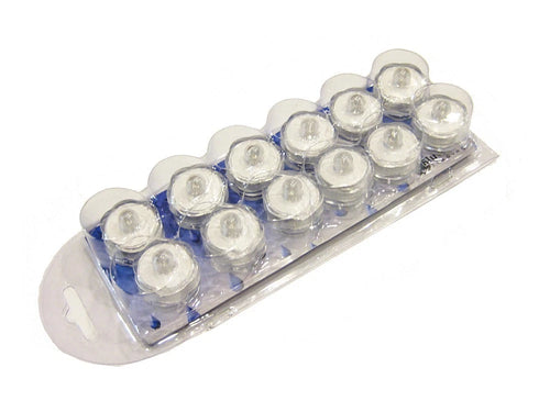 (RED) 24 pcs LED Submersible Battery Tea Lights WEDDING CENTERPIECE- FREE US SHP