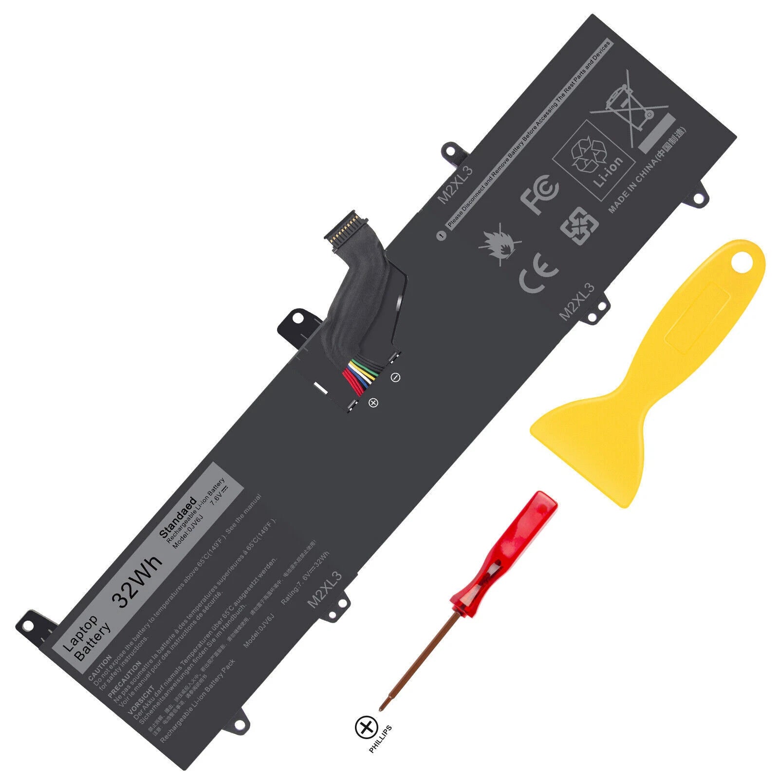 0JV6J Battery for Dell Inspiron 11 3162 3168 3169 3180 3185 3179 8NWF3 PGYK5