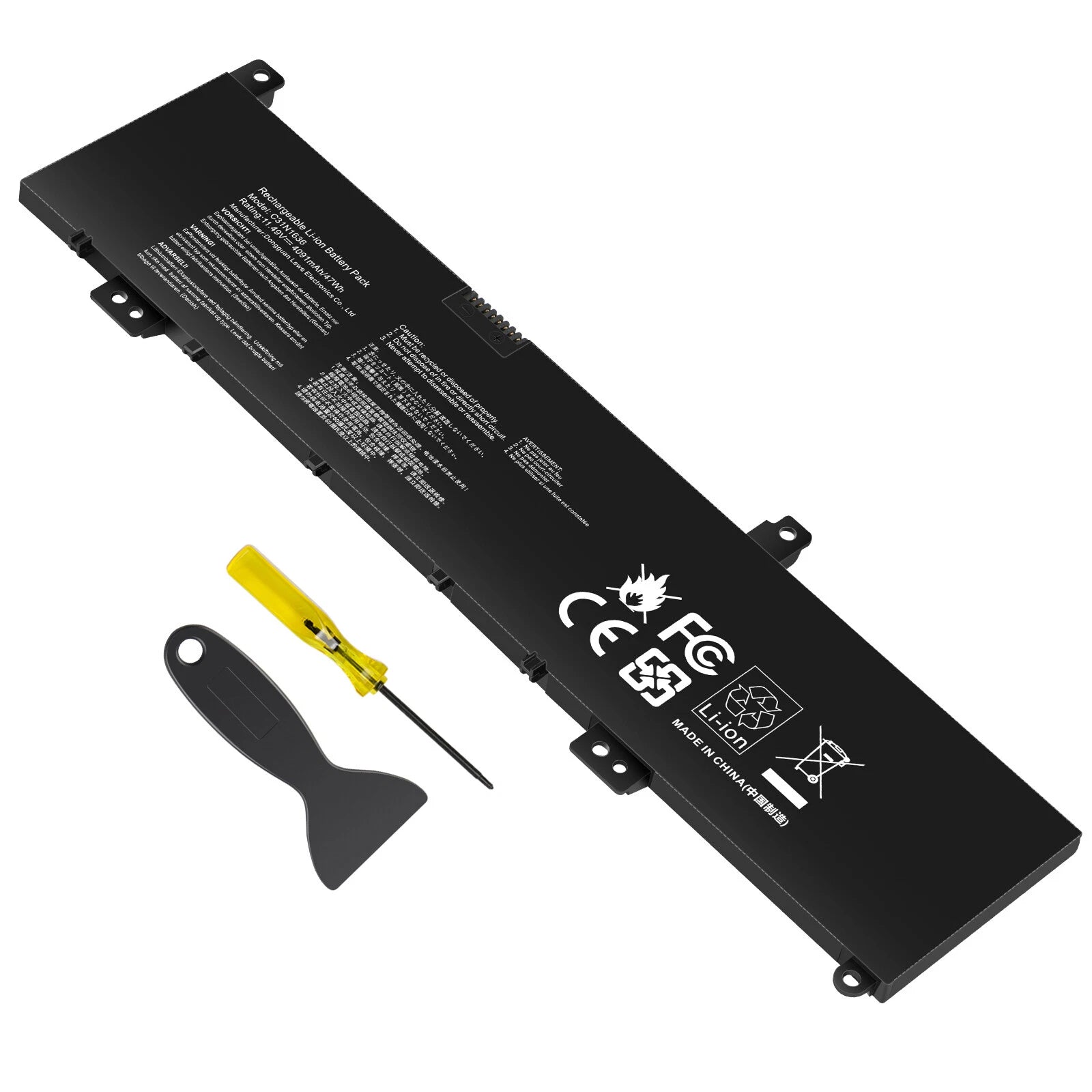 C31N1636 Battery For ASUS VivoBook Pro 15 N580V N580VD N580VN N580GD NX580V 47Wh