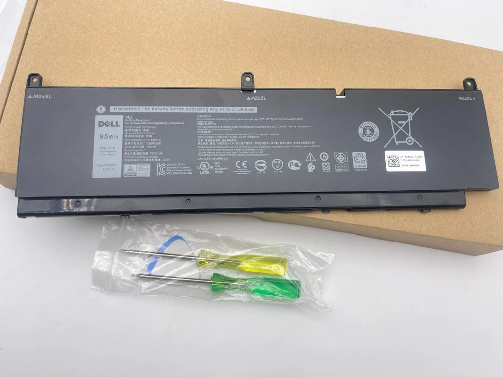Genuine 95WH PKWVM Battery for Dell Precision 7550 7560 7750 7760 0CR72X OEM
