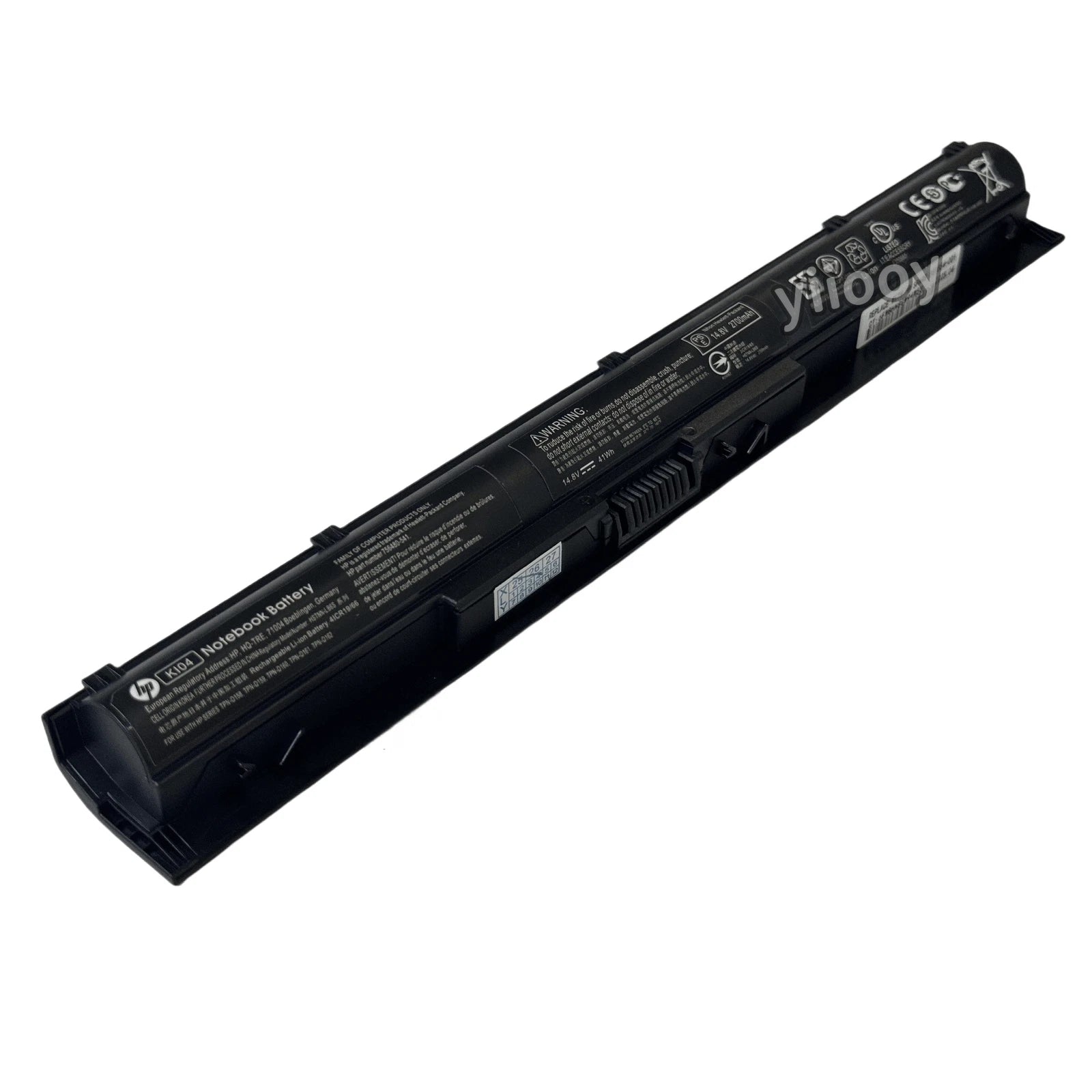 New Genuine OEM KI04 K104 Battery for HP Pavilion 14 15 17 800009-421 800049-001