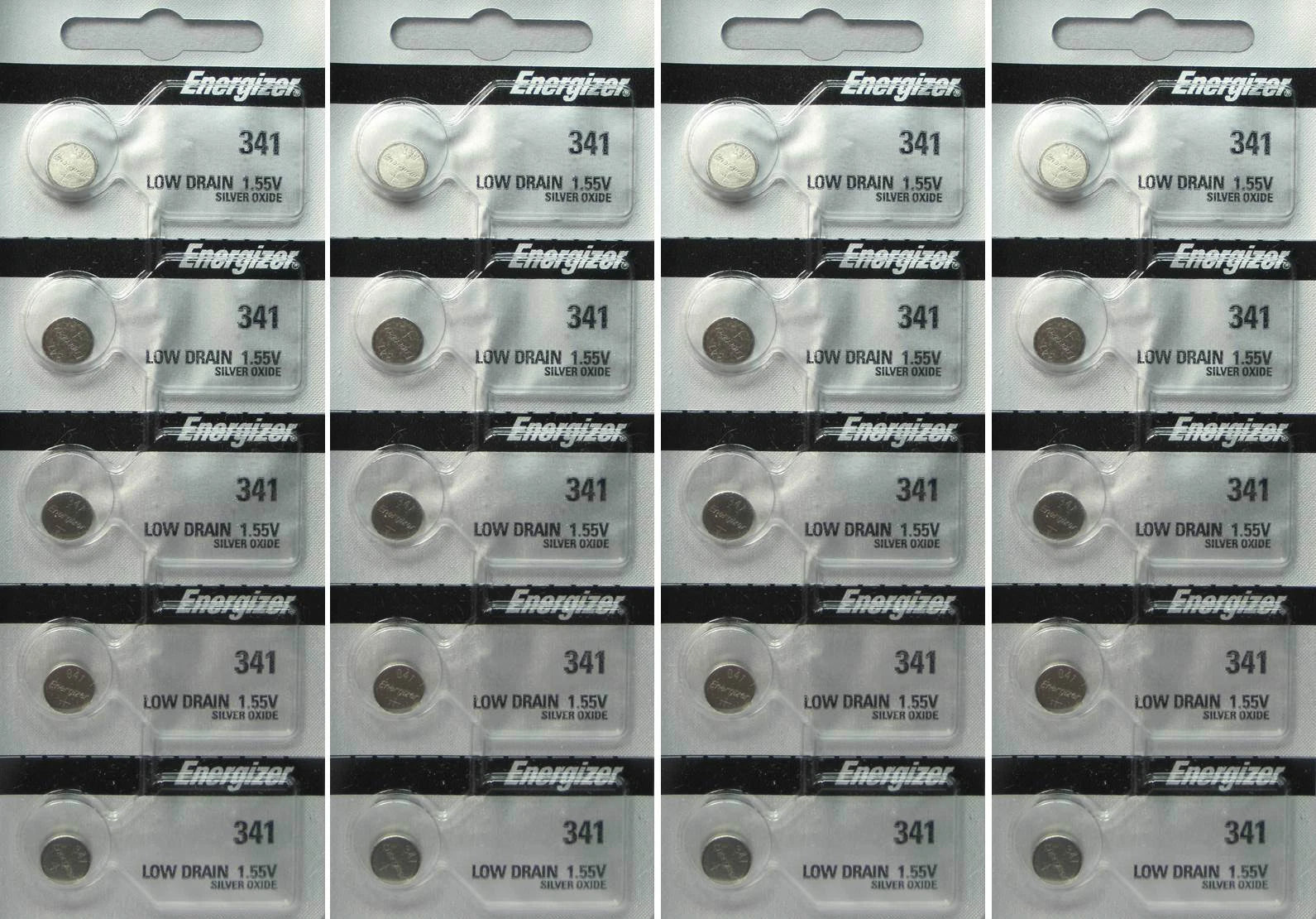 20 Energizer Silver Oxide SR714SW SR714W SR714 1.55V Battery