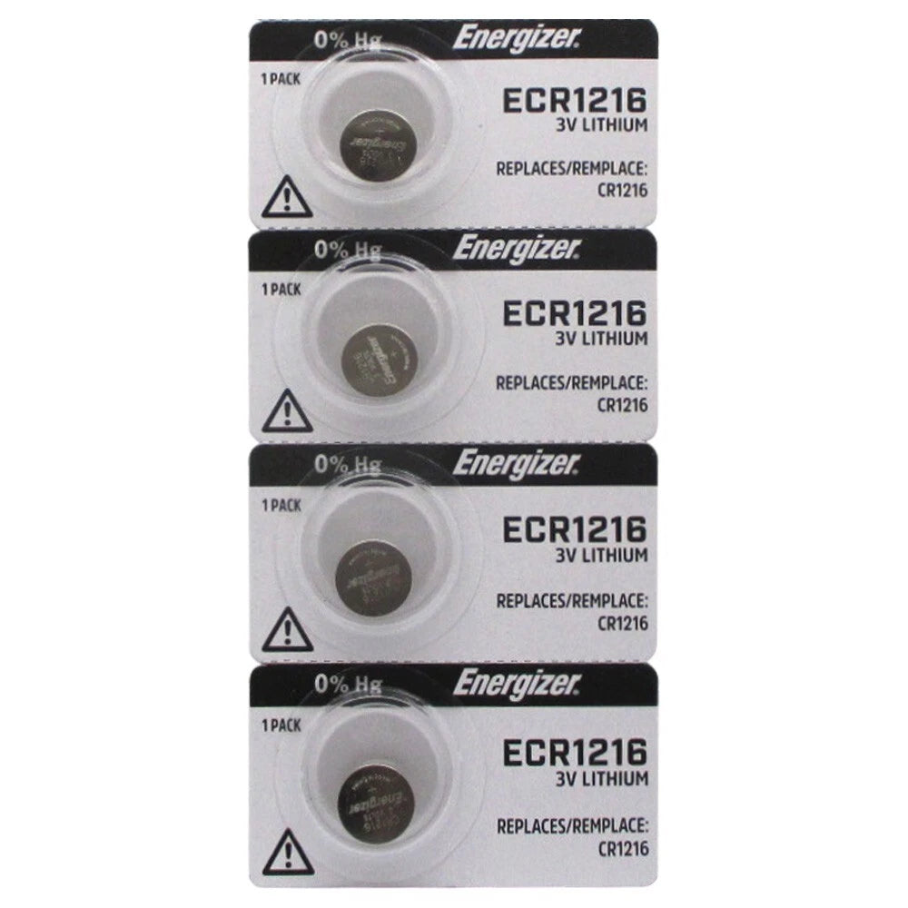 Energizer Battery 1216 CR1216 Lithium 3V 4 Batteries Brand New USA SELLER