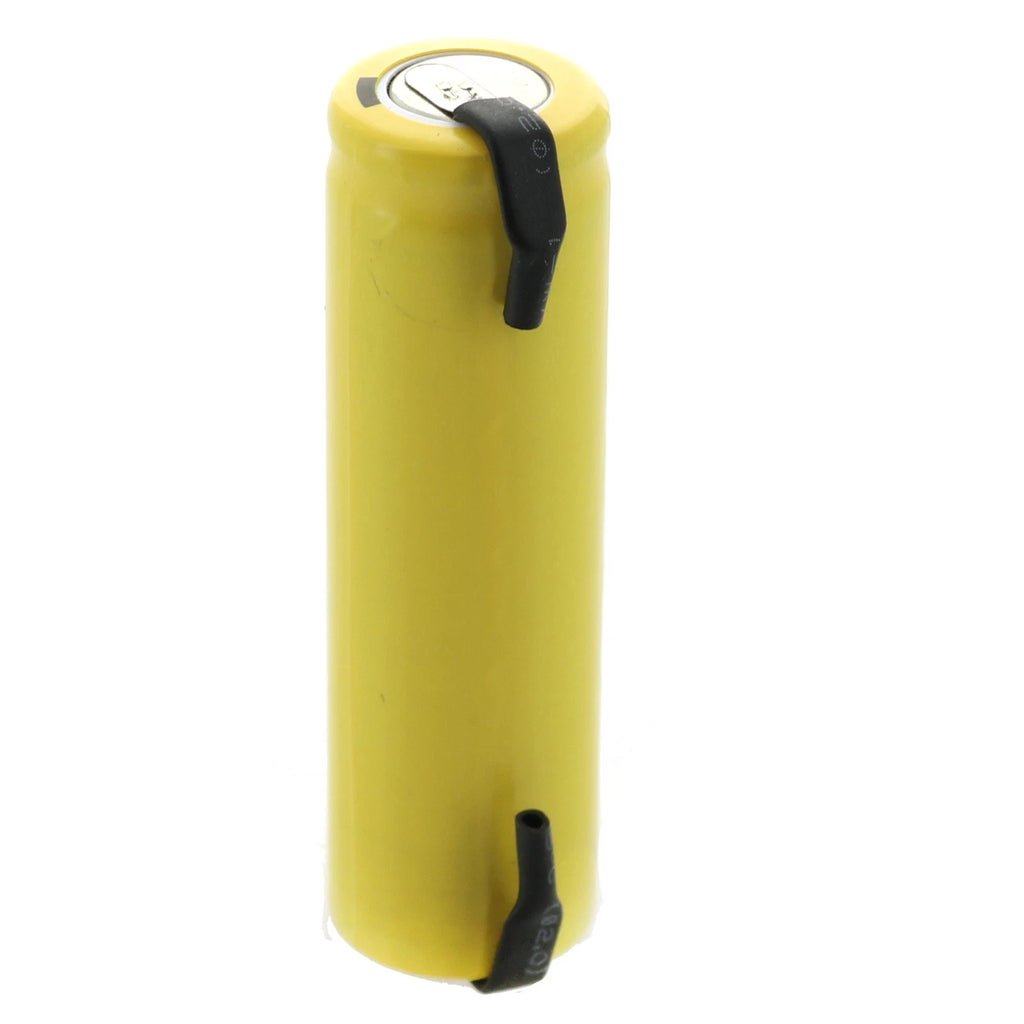AA 1.2V 1000mAh Rechargeable Battery w/Tabs for LED Lights, Hobby, Alarms