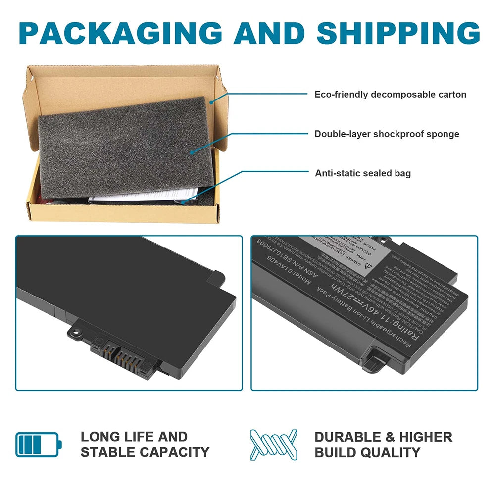 01AV406 Battery For Lenovo ThinkPad T460s T470s 00HW024 00HW025 01AV405 /Charger