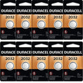 10 Pcs Duracell 2032 CR2032 3v Lithium Coin Cell Battery