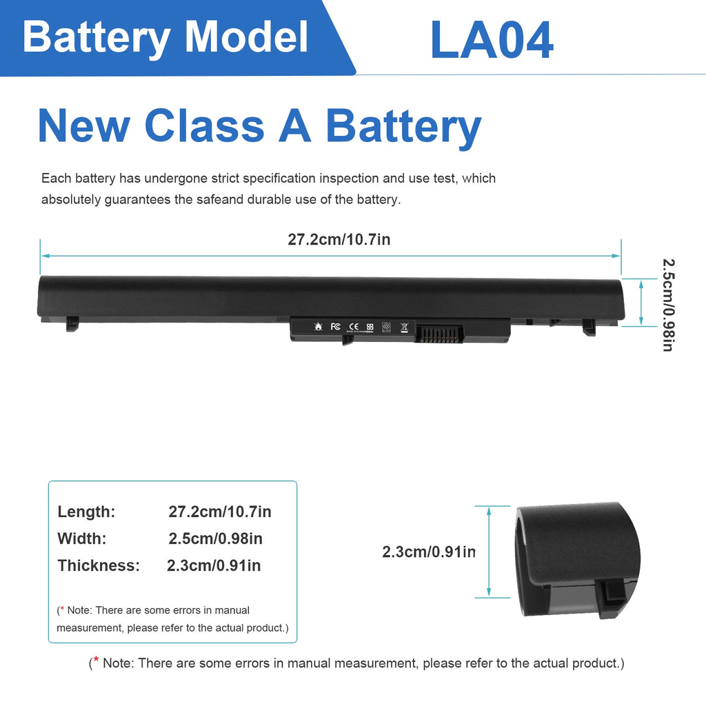 LA04 LA03 Battery For HP 776622-001 728460-001 752237-001 15-1272wm 15-F010DX