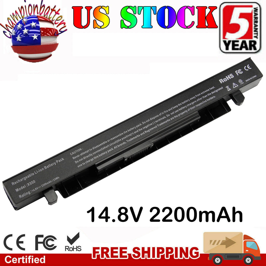 Laptop Battery A41-X550A for Asus X550 X550A X550C X550CA X550CC A41-X550 US