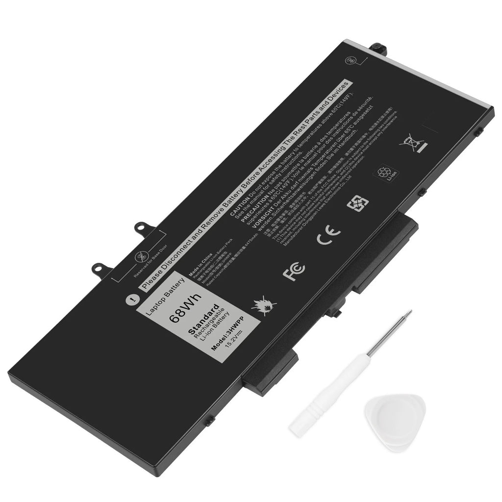 ?3HWPP Battery For Dell Latitude 14 5401 5411 15 5501 5511 Precision 3541 68Wh