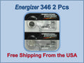 2 Energizer 346 SR712SW 628 GP346 V346 D346 346A 346X 280-66 SB-DH SP346 Battery