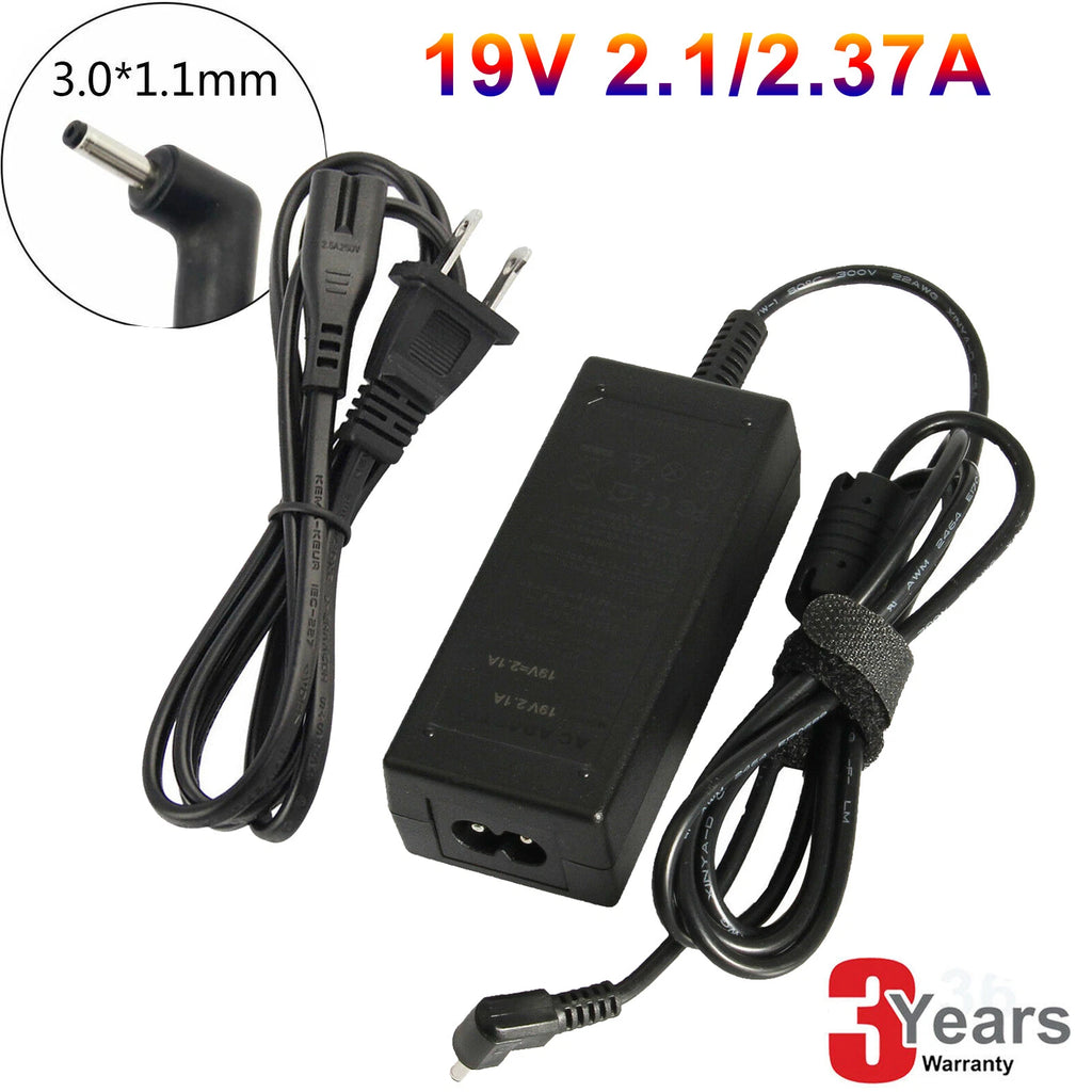 New AC Adapter Power Charger for Acer Chromebook 15 CB3-531 Laptop 19V 2.37A 45W