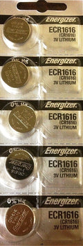 Energizer ECR1616 CR 1616 (5 piece) Lithium 3V Battery New Authorized Seller