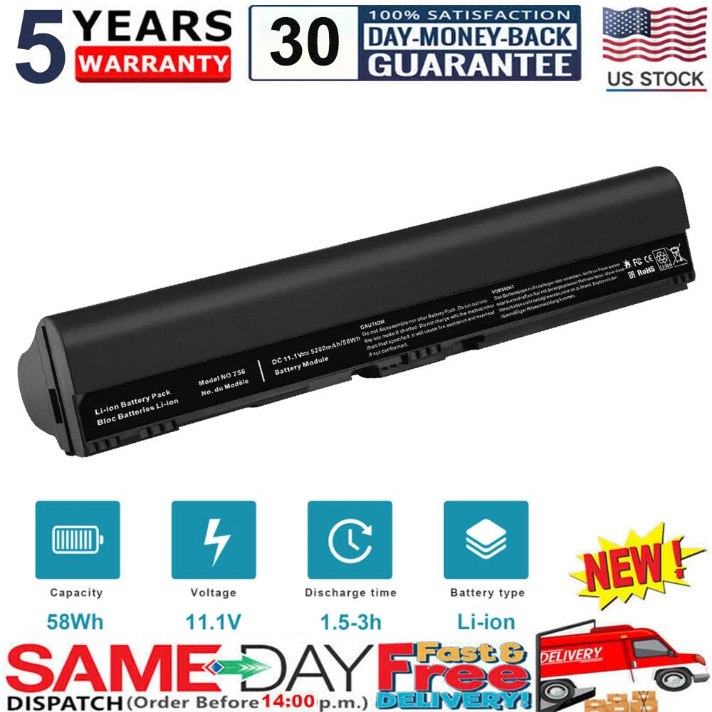 AL12B32 AL12B72 AL12X32 Laptop Battery for Acer Aspire One 725 756 V5-171 B113