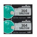 Button Cell Type 364 Battery Murata Replaces Sony 2 Pcs