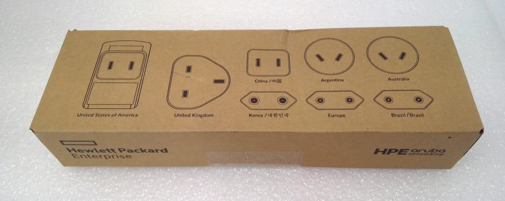 NEW OEM HPE Aruba UXI Power Supply Adapter Kit (WW) Global Model: R3T90A