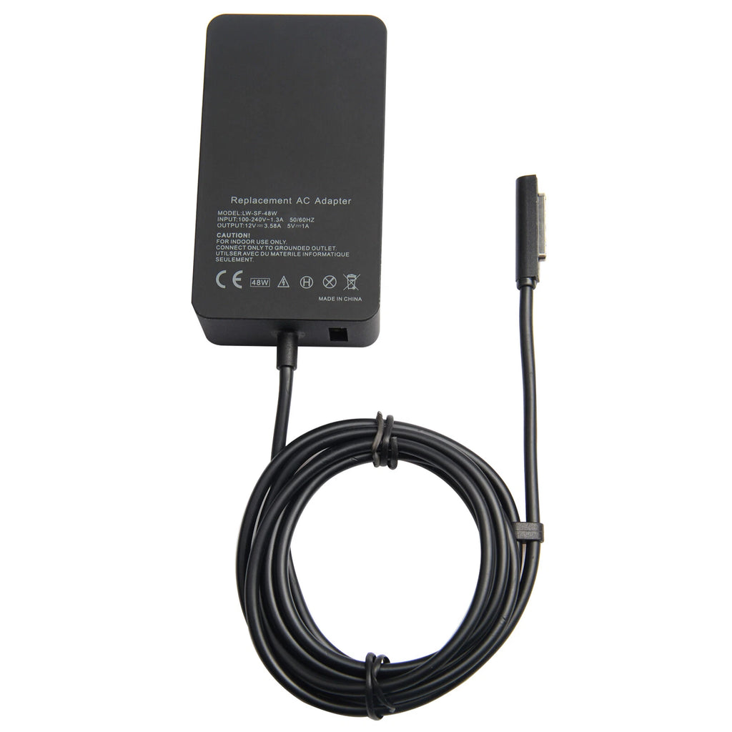 For Microsoft Surface Pro & Pro 2 12V 3.6A 48W Adapter Power Charger 1536 1512