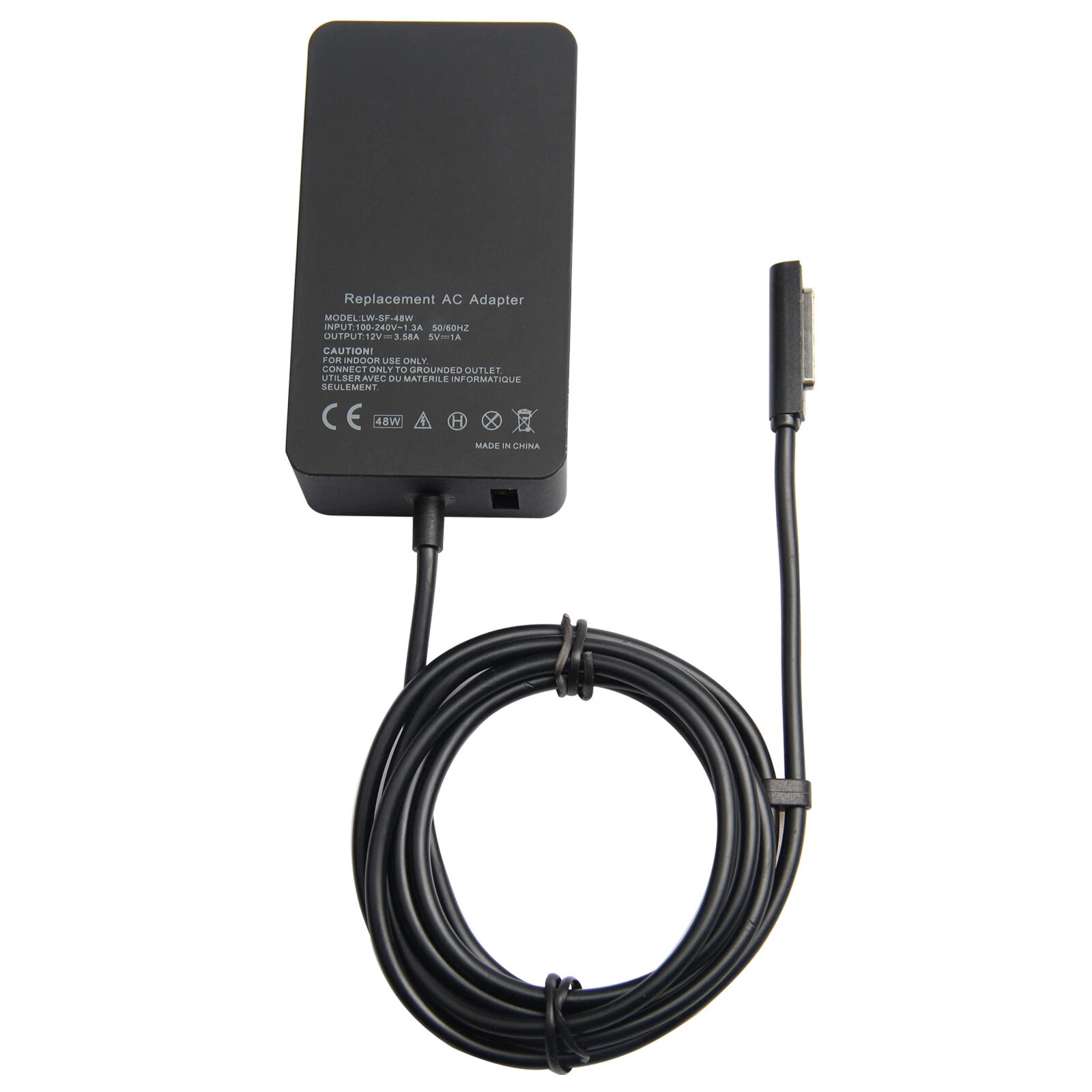 For Microsoft Surface Pro & Pro 2 12V 3.6A 48W Adapter Power Charger 1536 1512