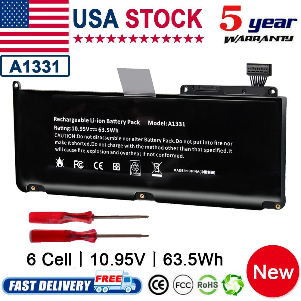 A1331 Battery for Apple MacBook 13" A1342 (White Unibody Late 2009 / Mid 2010)